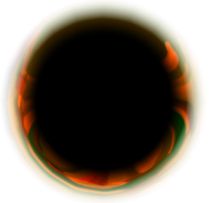 The sprite (by technical definition, even if it is incredibly large) of the black hole obstacle in Super Mario Galaxy.
