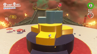 The location of a Power Moon in Super Mario Odyssey