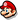 Sprite of Mario from the user interface of Super Mario Sunshine. It represents the number of lives held by the player.