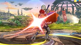 Roy's Counter in Super Smash Bros. for Wii U.