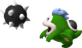 Another art of Spike from New Super Mario Bros. Wii. It looks notably similar to the Super Mario Bros. 3 Artwork.