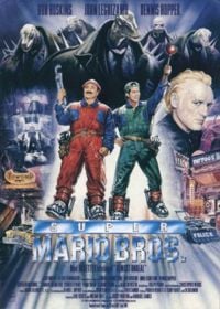 Poster for the Super Mario Bros. movie.
