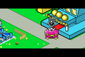 Orbulon arriving at Club Sugar via his UFO