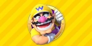 Artwork of Wario shown with the results of the Wario Personality Quiz.