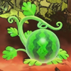 A watermelon from Yoshi and the Mysterious Book