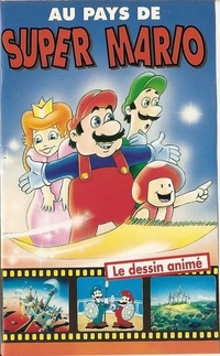 Cover for the Au pays de Super Mario VHS