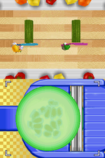 Duel mode for Cucumberjacks in Mario Party DS
