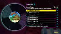 The disc for the song "DK Island (Daytime)" in Donkey Kong Bananza