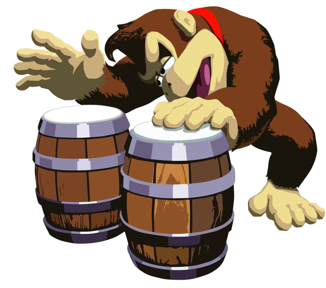 File:DK Donkey Konga art 2.png - Super Mario Wiki, the Mario encyclopedia