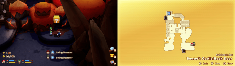 Block 17 in Wayaway Island from Mario & Luigi: Brothership