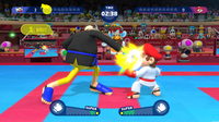 Mario & Sonic at the Oympic Games Tokyo 2020 karate event