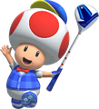 Artwork of Toad in Mario Golf: Super Rush