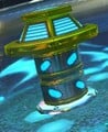 A Spin Boost Pillar on 3DS Neo Bowser City