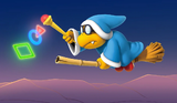 Magikoopa Mirage course icon from Mario Kart Live: Home Circuit