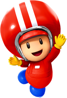 Red Toad (Pit Crew) from Mario Kart Tour