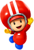 Red Toad (Pit Crew) from Mario Kart Tour