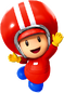 Red Toad (Pit Crew) from Mario Kart Tour