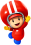 Red Toad (Pit Crew) from Mario Kart Tour