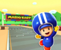 The course icon with Toad (Pit Crew)