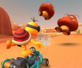 Thumbnail of the Baby Mario Cup challenge from the 2019 Winter Tour; a Goomba Takedown challenge set on N64 Kalimari Desert (reused as the Hammer Bro Cup's bonus challenge in the 2020 Los Angeles Tour)