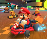 The Diddy Kong Cup Challenge from the 2020 New Year's Tour of Mario Kart Tour