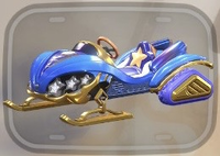 The Stellar Sled from Mario Kart World