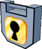 A lock as seen in Paper Mario: The Thousand-Year Door.