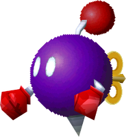 Model of a Chuckya from Super Mario 64 DS.