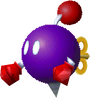 Model of a Chuckya from Super Mario 64 DS.