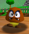 A Goomba from Super Mario 64.