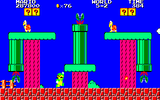 Screenshot of World 5-2 from Super Mario Bros. Special.