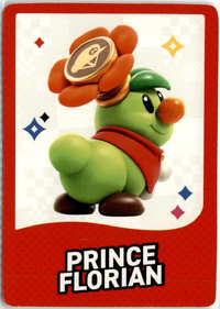 One of the Super Mario Bros. Wonder Trading Cards.