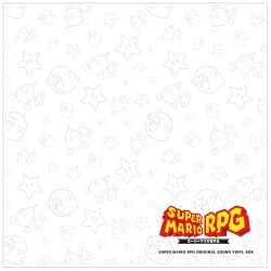 The cover artwork for the Super Mario RPG Original Sound Vinyl Box