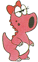 Birdo from Super Mario Bros. 2.