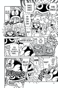 A page from Super Mario Manga Mania