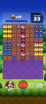 Stage 11 from Dr. Mario World since version 1.4.0