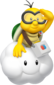 Artwork of Dr. Lakitu from Dr. Mario World