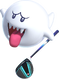 Artwork of Boo in Mario Golf: Super Rush
