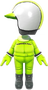 The Light Green Mii Racing Suit from Mario Kart Tour