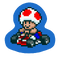 A sticker in Mario Kart World