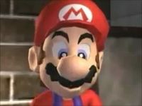 Mario in a "Got Milk?" commercial.
