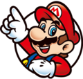 Icon of Mario pointing