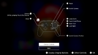 The menu showing the default controls for playing Super Mario 64 with a Pro Controller in Nintendo 64 - Nintendo Classics