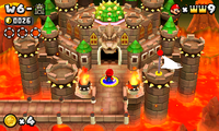 Bowser's Castle in World 6