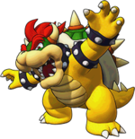 Sprite of Bowser the Koopa King's team image, from Puzzle & Dragons: Super Mario Bros. Edition.