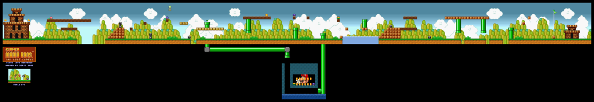 File:SMAS LL World D-1 Map.png - Super Mario Wiki, the Mario encyclopedia