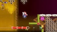 The third 10-flower coin in The Sharp Trial: Launch to Victory in Super Mario Bros. Wonder