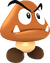 Rendered model of a Grand Goomba from Super Mario Galaxy.