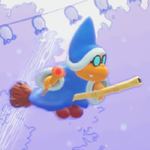 Kamek, from Yoshi and the Mysterious Book