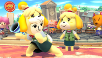 The Isabelle Outfit from Super Smash Bros. for Wii U.